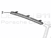 Roof Front Panel. Porsche 993 1994-98